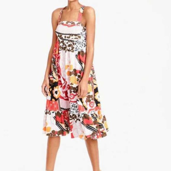 New J Crew midi sundress in Magnificent Floral sun dress